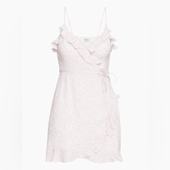 Summer Wrap Mini Dress. Bin # F - Picture 2 of 9